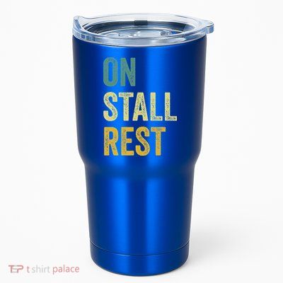 On Stall Rest Horse Tumbler