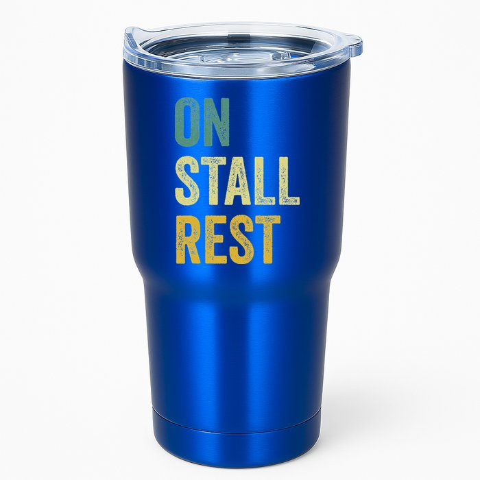 On Stall Rest Horse Tumbler