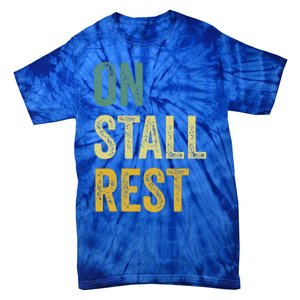 On Stall Rest Horse Tie-Dye T-Shirt