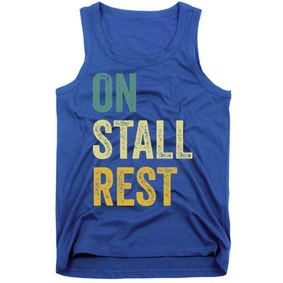 On Stall Rest Horse Tank Top