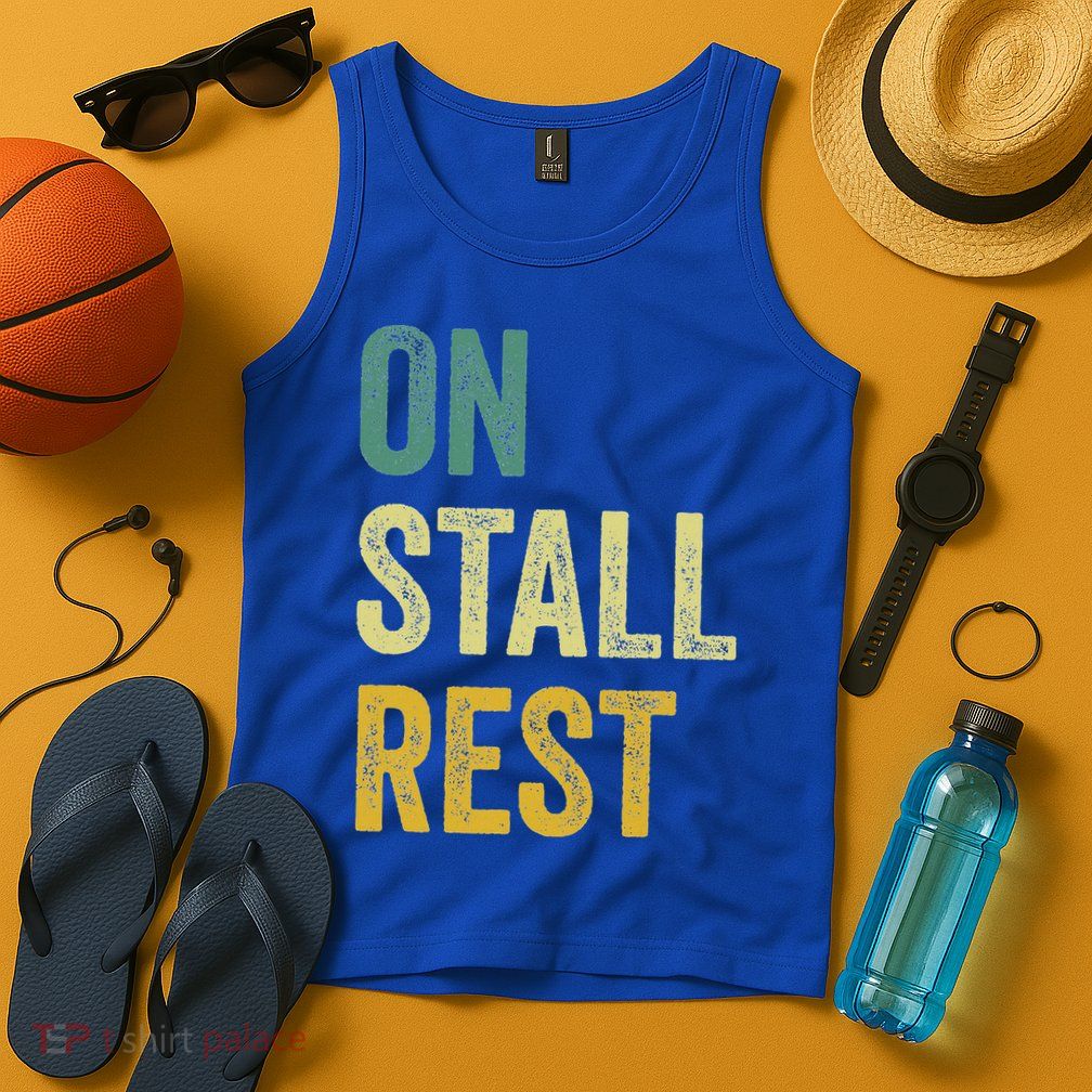 On Stall Rest Horse Tank Top