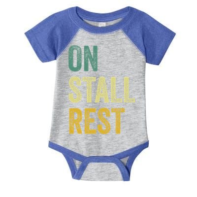 On Stall Rest Horse Infant Baby Jersey Bodysuit