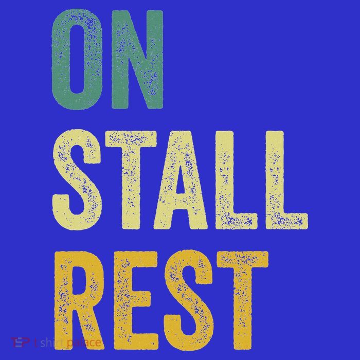 On Stall Rest Horse Womens T-Shirt