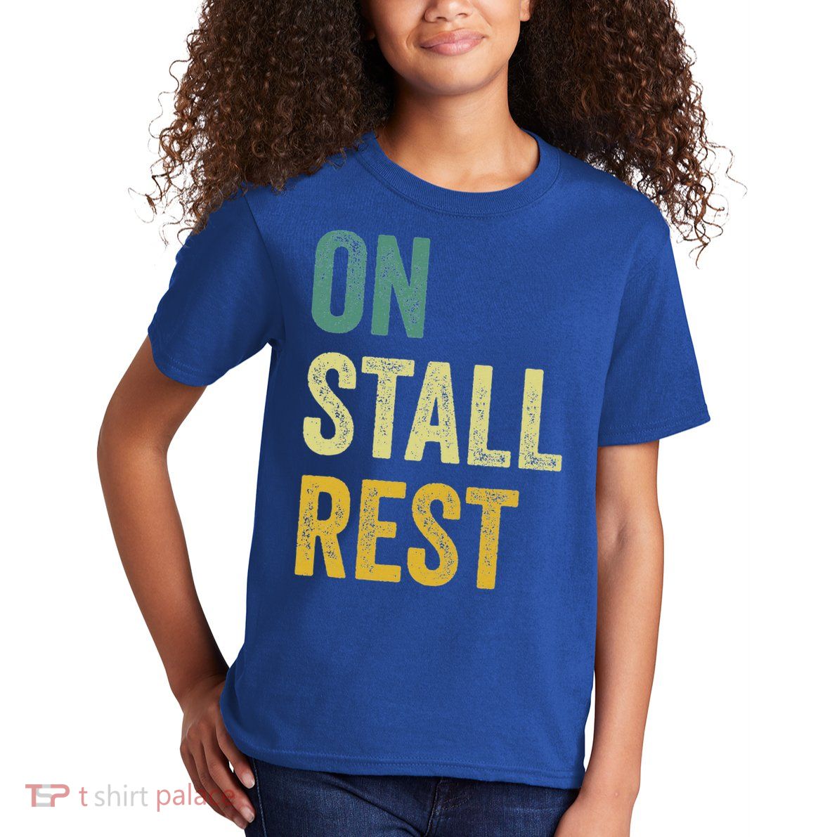On Stall Rest Horse Kids T-Shirt