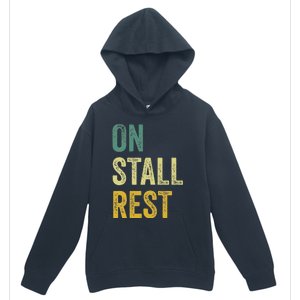 On Stall Rest Horse Urban Pullover Hoodie