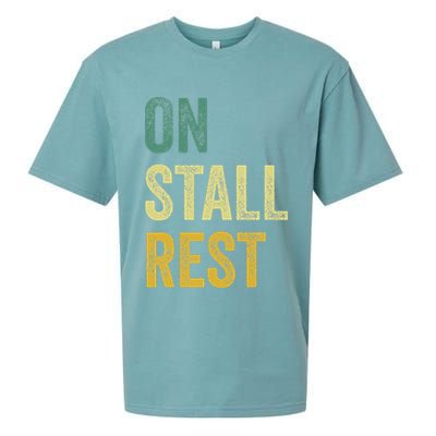 On Stall Rest Horse Sueded Cloud Jersey T-Shirt