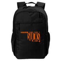 Oklahoma Still Sucks Austin Tx Fan Burnt Orange Rivalry Backpack