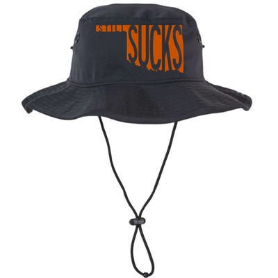 Oklahoma Still Sucks Austin Tx Fan Burnt Orange Rivalry Bucket Hat