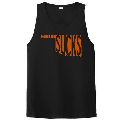 Oklahoma Still Sucks Austin Tx Fan Burnt Orange Rivalry PosiCharge Competitor Tank