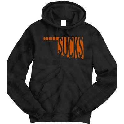 Oklahoma Still Sucks Austin Tx Fan Burnt Orange Rivalry Tie Dye Hoodie