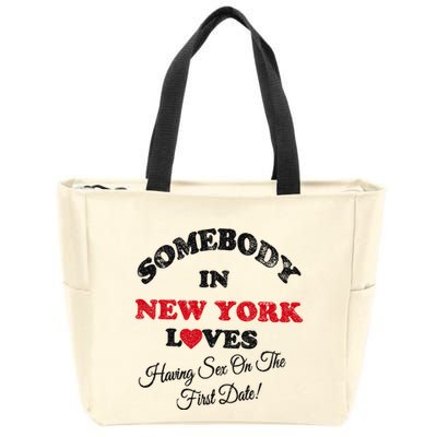 Omighty Store Sex On First Date Zip Tote Bag