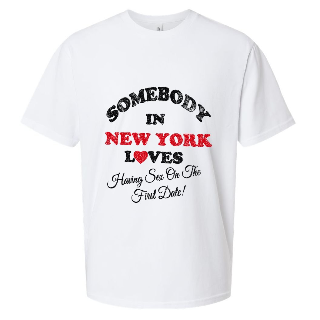 Omighty Store Sex On First Date Sueded Cloud Jersey T-Shirt