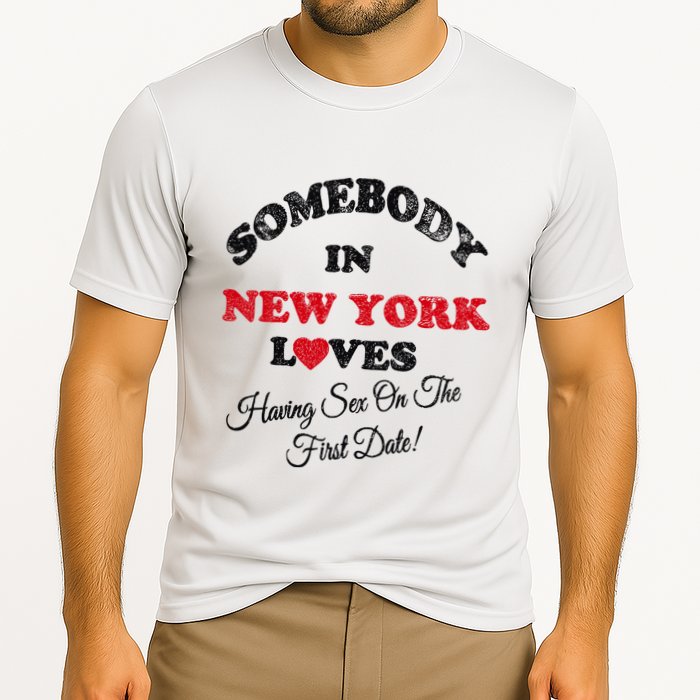 Omighty Store Sex On First Date Cooling Performance Crew T-Shirt