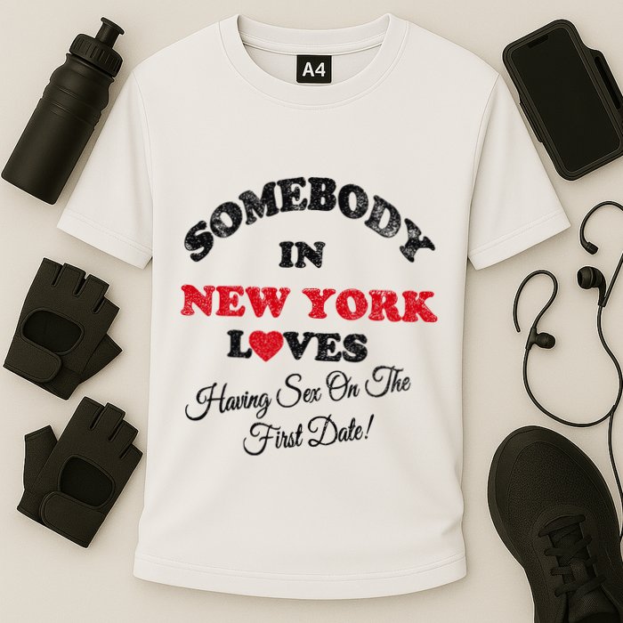 Omighty Store Sex On First Date Cooling Performance Crew T-Shirt