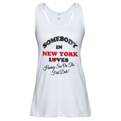 Omighty Store Sex On First Date Ladies Essential Flowy Tank