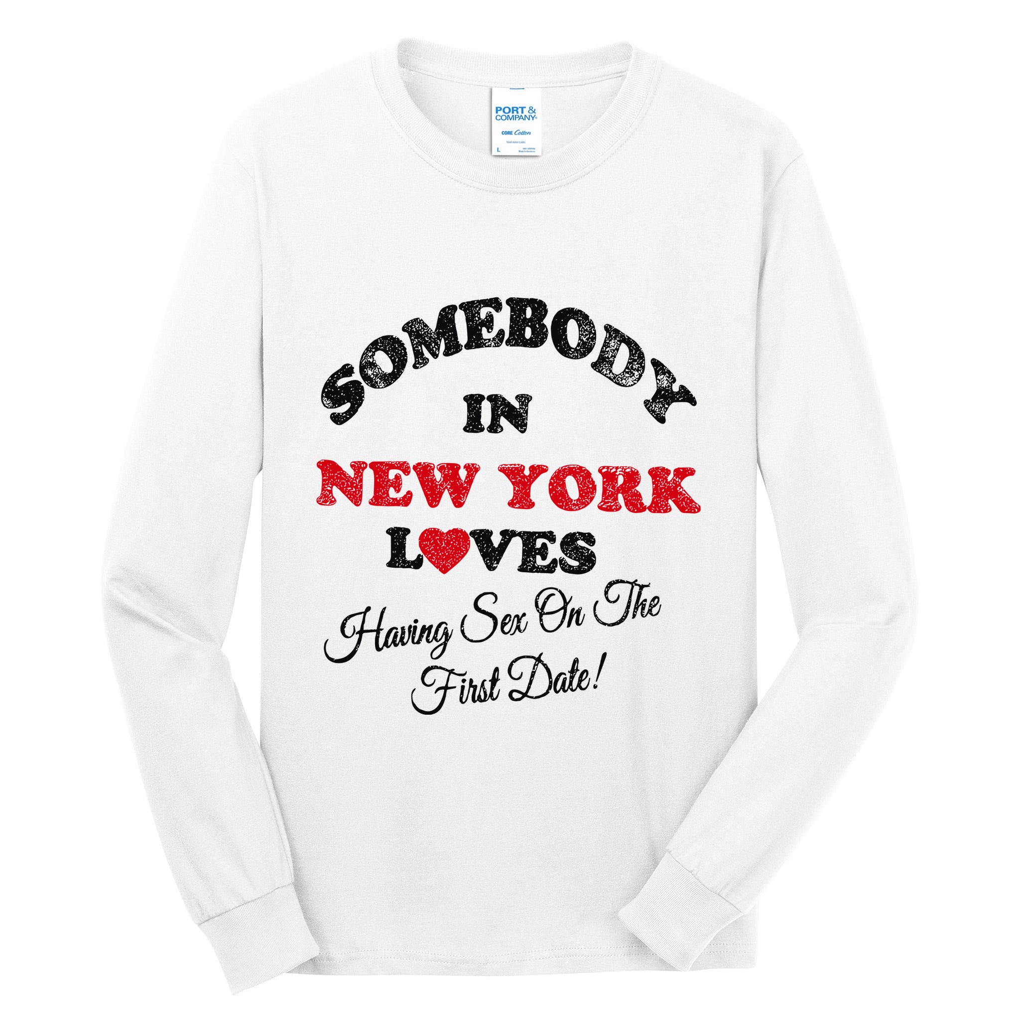 Omighty Store Sex On First Date Tall Long Sleeve T-Shirt