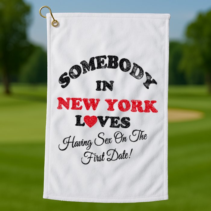 Omighty Store Sex On First Date Golf Towel