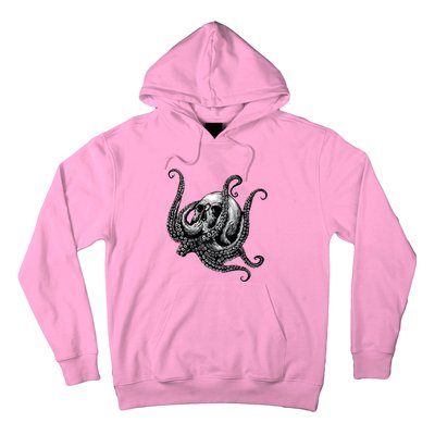 Octopus Sugar Skull Graphic Hoodie