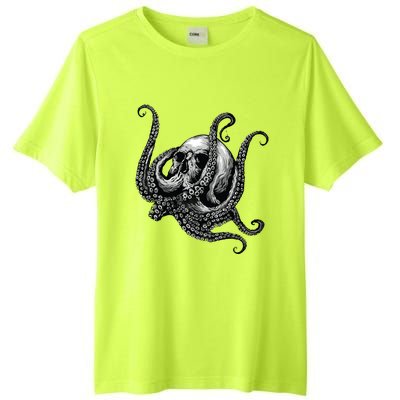 Octopus Sugar Skull Graphic Tall Fusion ChromaSoft Performance T-Shirt