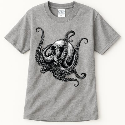 Octopus Sugar Skull Graphic Tall T-Shirt