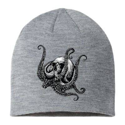 Octopus Sugar Skull Graphic Sustainable Beanie