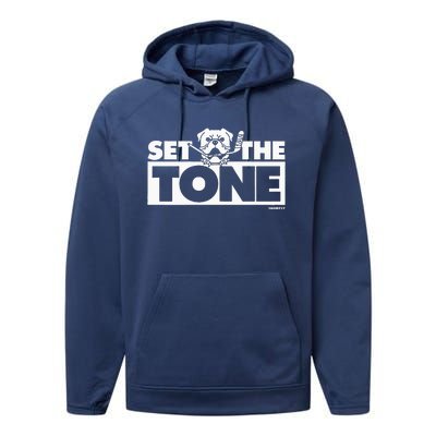 O.Fficial Shoresy Set The Tone Performance Fleece Hoodie