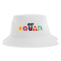 Office Squad Superhero Captain Iron Sustainable Bucket Hat