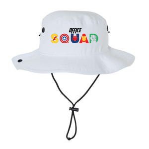 Office Squad Superhero Captain Iron Legacy Cool Fit Booney Bucket Hat