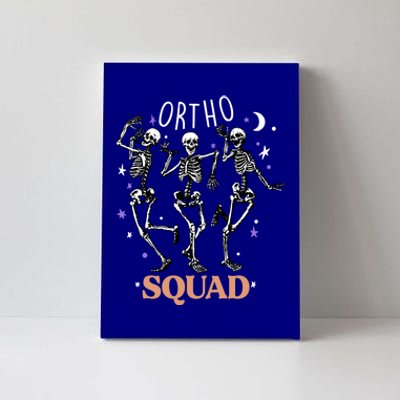 Ortho Squad Skeletons Halloween Orthopedic Nurse Rn Cool Gift Canvas