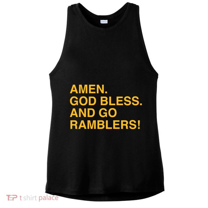 Obvious Store Sister Jeans Prayer Amen God Bless And Go Ramblers Ladies PosiCharge Tri-Blend Wicking Tank