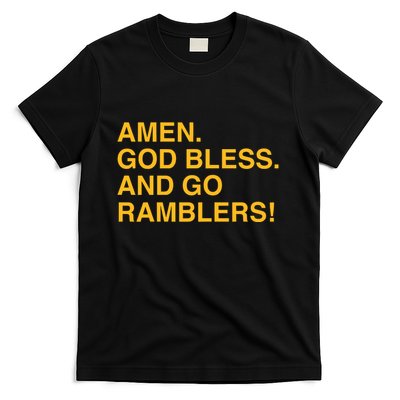 Obvious Store Sister Jeans Prayer Amen God Bless And Go Ramblers T-Shirt
