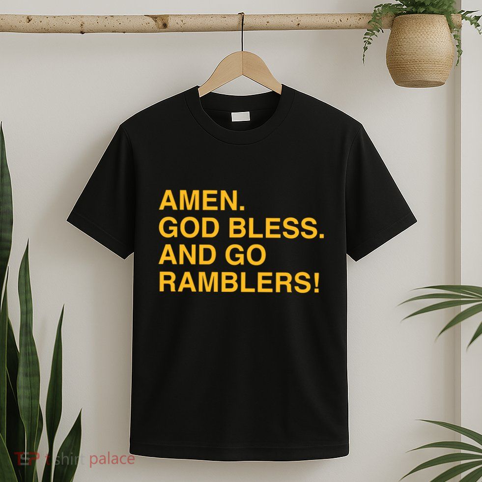 Obvious Store Sister Jeans Prayer Amen God Bless And Go Ramblers T-Shirt