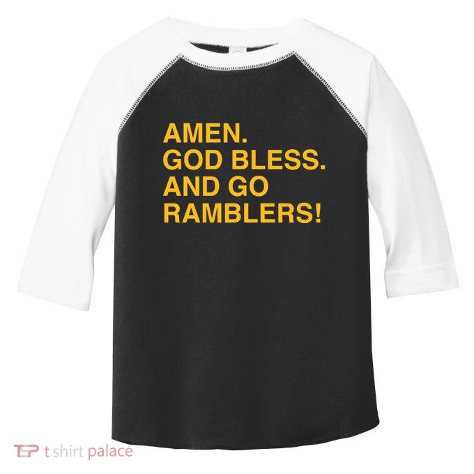 Obvious Store Sister Jeans Prayer Amen God Bless And Go Ramblers Toddler Fine Jersey T-Shirt