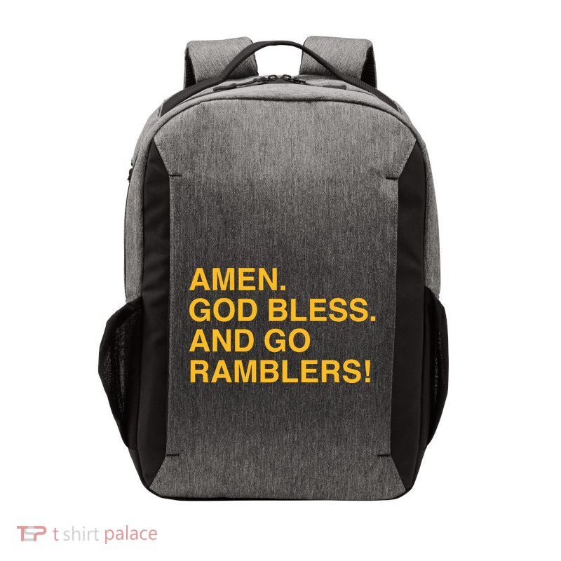 Obvious Store Sister Jeans Prayer Amen God Bless And Go Ramblers Vector Backpack