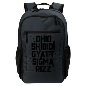 Ohio Skibiol Sigma Rizz Daily Commute Backpack