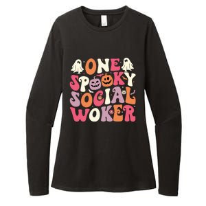 One Spooky Social Worker Halloween Social Worker Womens CVC Long Sleeve Shirt