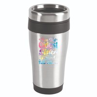 Oldest Sister Shirt I Make The Rules 3 Sisters Matching  16oz Travel Tumbler
