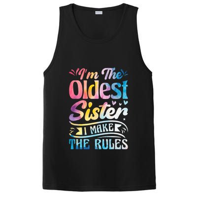 Oldest Sister Shirt I Make The Rules 3 Sisters Matching  PosiCharge Competitor Tank