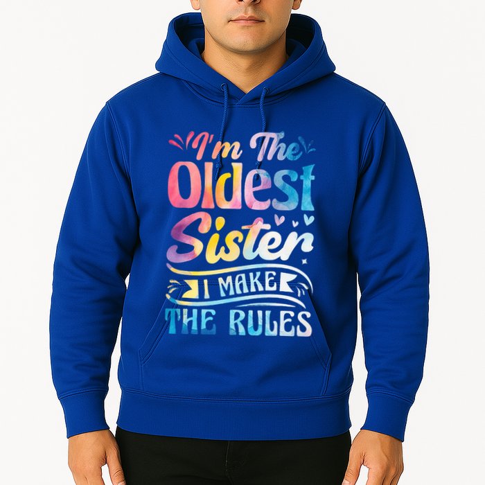 Oldest Sister Shirt I Make The Rules 3 Sisters Matching  Hoodie