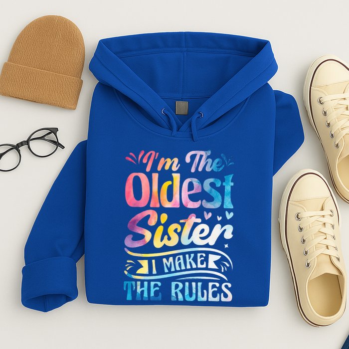 Oldest Sister Shirt I Make The Rules 3 Sisters Matching  Hoodie