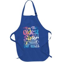 Oldest Sister Shirt I Make The Rules 3 Sisters Matching  Apron