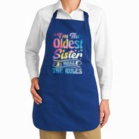Oldest Sister Shirt I Make The Rules 3 Sisters Matching  Apron