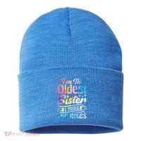 Oldest Sister Shirt I Make The Rules 3 Sisters Matching  Sustainable Knit Beanie