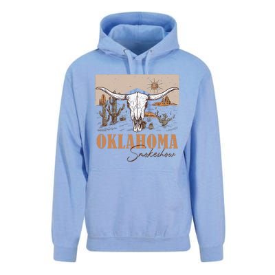 Oklahoma Smoke Show Oklahoma Smokeshow Western Country Unisex Surf Hoodie