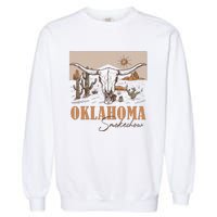 Oklahoma Smoke Show Oklahoma Smokeshow Western Country Garment-Dyed Sweatshirt