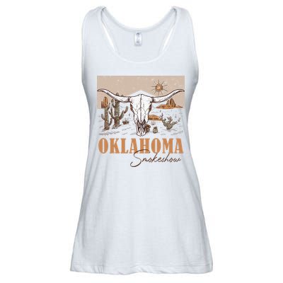 Oklahoma Smoke Show Oklahoma Smokeshow Western Country Ladies Essential Flowy Tank