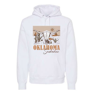 Oklahoma Smoke Show Oklahoma Smokeshow Western Country Premium Hoodie