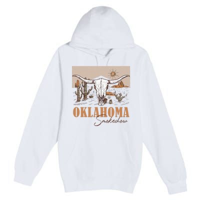 Oklahoma Smoke Show Oklahoma Smokeshow Western Country Premium Pullover Hoodie