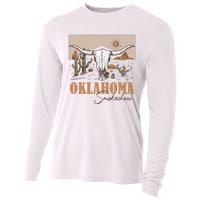 Oklahoma Smoke Show Oklahoma Smokeshow Western Country Cooling Performance Long Sleeve Crew