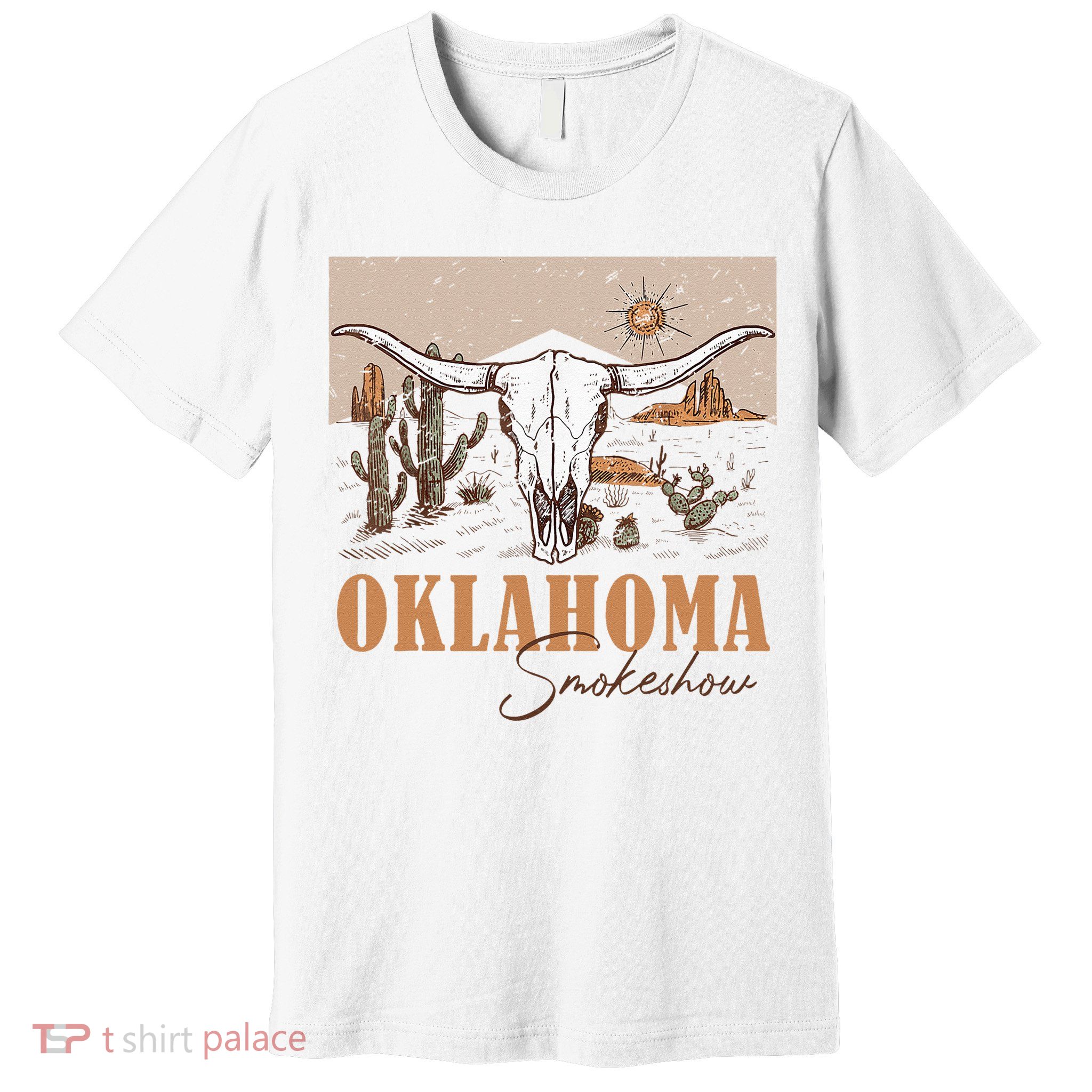 Oklahoma Smoke Show Oklahoma Smokeshow Western Country Premium T-Shirt